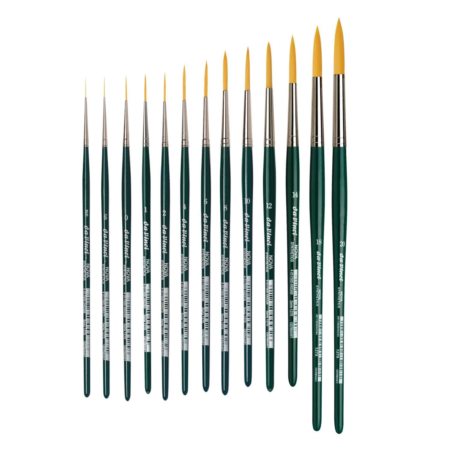 Lettering brush clearance set